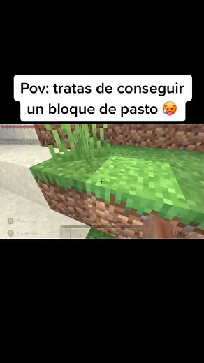 955K views · 10K reactions | TRATAS DE CONSEGUIR UN BLOQUE DE PASTO #minecraft | EmanuelZpk | Facebook