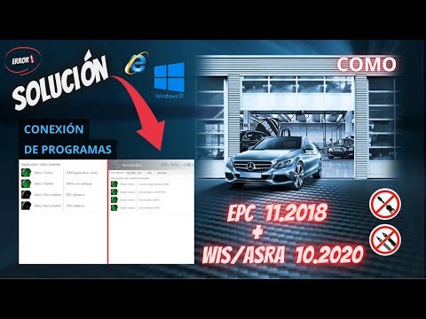How to combine EPC+WIS/ASRA programs (Windows 10) Mercedes-Benz