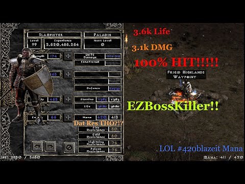 Diablo 2 LOD Smiter Paladin Build Guide | Diablo 2 Resurrected Waiting Room