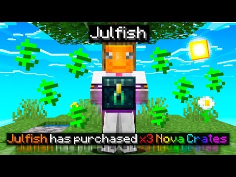 This NEW CRATE made me BILLIONS on the server... | Minecraft Skyblock Server EP #5