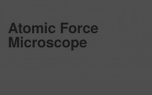 Atomic Force Microscope