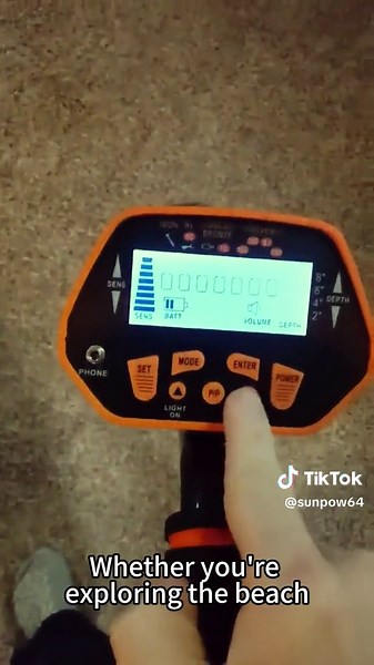 Experience the thrill of uncovering hidden treasures with a SUNPOW metal detector pinpointer!#SUNPOW