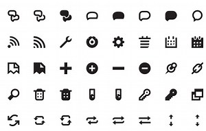 Iconic, A Clever Icon Set for the Web