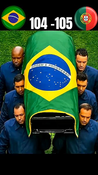 🔥 Portugal vs Brazil Dramatic Penalty Shootout & Emotional Moments #football #ronaldo
