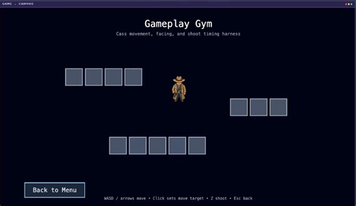 To put this into practice - I repeated the steps using an agent skill (so that I could just 1 prompt new directions)Here it is integrated into a phaser 4 game test scene.Not perfect. But not bad!