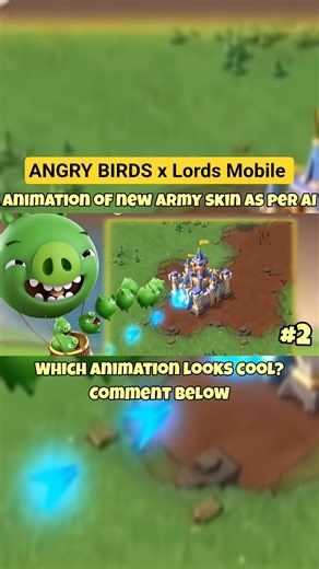 ANGRY BIRDS X Lords Mobile #shorts