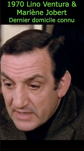 Suspense et émotion | Dernier Domicile Connu – Lino Ventura & Marlène Jobert inoubliables #cinema
