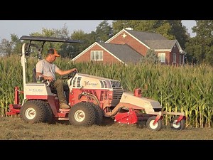 Ventrac Power Rake Tackles Un-level Septic Field