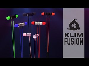 KLIM Fusion | Innovative memory foam earphones with microphone