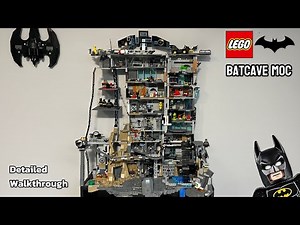 My Huge LEGO Batman Batcave Moc…