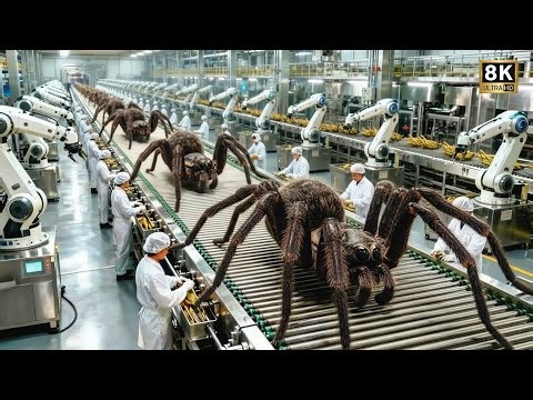 Inside the Silk Venom Research Lab - How Spiders Are Bio Farmed For Medical Use ( Full Process)