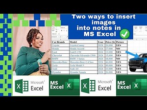 How to insert & view a picture by hovering over a cell in Excel | Display a picture automatically