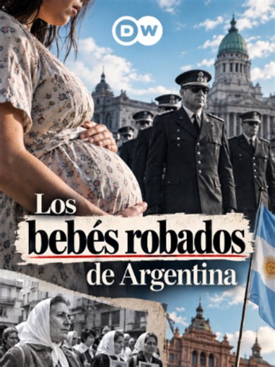 🔴LOS BEBÉS ROBADOS DURANTE LA ÚLTIMA DICTADURA ARGENTINA | HOY A LAS 14 HS POR CANAL 26 Durante la última dictadura militar, cientos de mujeres embarazadas o que acababan de dar a luz fueron secuestradas. Muchos de sus hijos fueron separados de sus familias y entregados a otras personas bajo identidades falsas. El documental de DW reconstruye estas historias y pone el foco en la búsqueda de identidad, verdad y justicia que las familias y los hijos de desaparecidos sostienen desde hace décadas.