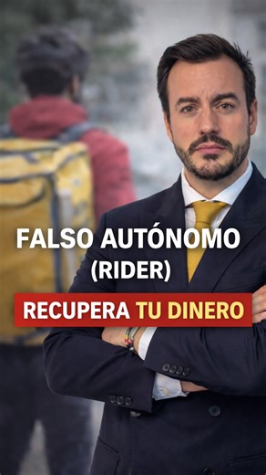 UN TÍO LEGAL⚖️| LABORAL_TIPS on Instagram: "🚨 OFICIAL: Uber Eats deja de trabajar con falsos autónomos !!!! 💭 comenta en el@video y te envío info para reclamar tu dinero! Por fin. Las plataformas de reparto ya no pueden seguir mirando hacia otro lado. 📜 Con la Ley Rider, empresas como Uber Eats o Glovo 👉 están obligadas a contratar a los riders como trabajadores, no como autónomos. ❌ Si has trabajado como autónomo repartiendo… ojo, porque puede que hayas sido un falso autónomo. 👉 Y esto es
