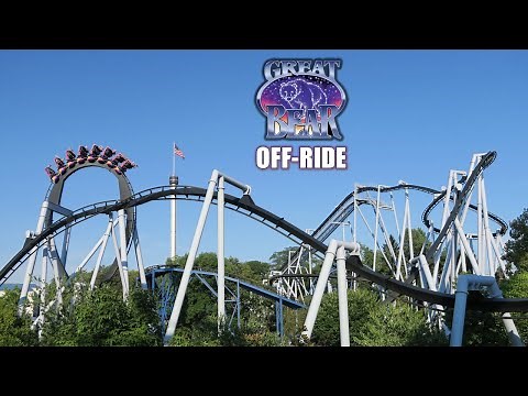 Great Bear Off-Ride Footage (2020-2024), Hersheypark B&M Inverted Coaster | Non-Copyright