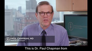 Research presented at the 2018 American Society of Clinical Oncology meeting showed that the relapse rate is low for melanoma patients treated with immunotherapy, but those who do relapse can respond a second time to immunotherapy. Dr. Paul Chapman discusses the impact. | Memorial Sloan Kettering Cancer Center