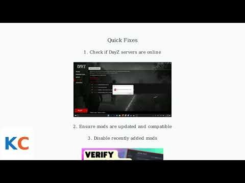 How to Fix DayZ “Connecting Failed (0x00010001)” – Server, Mods & Cache