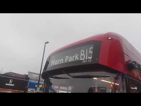 Bus Route TFL B15 Finally stepped out of the depressing zone