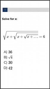 SAT Math Hack: Solve this in 2 Seconds 🧠 #shorts