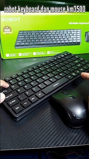 Starting off with the Robot KM3500 keyboard and mouse
