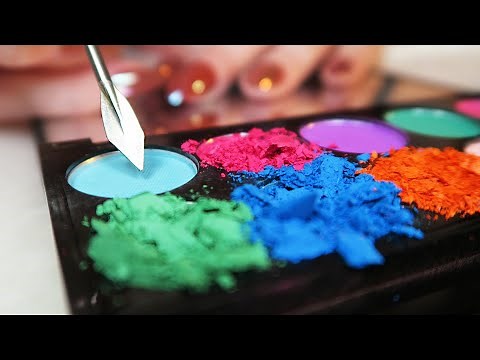 Makeup Destruction ASMR (Oddly Satisfying) NO TALKING