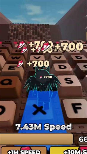 The end is crazy!😱丨+1 Speed Keyboard Escape | Candy& Chocolate