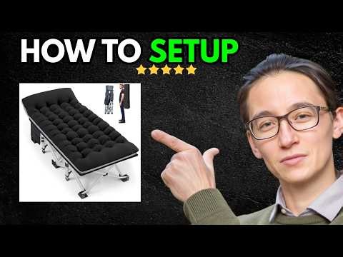 GVDV Folding Camping Cot Review And Assembly (2026 Guide)