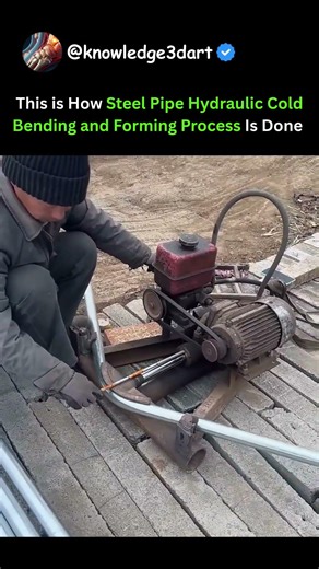 This is How Steel Pipe Hydraulic Cold Bending and Forming Process Is Done
