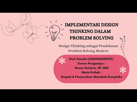 Presentasi “Implementasi Design Thinking dalam Problem Solving”