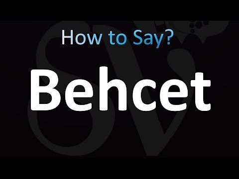 How to Pronounce Behcet (correctly!)