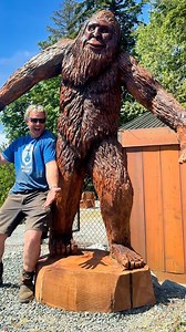 Carvin HUGE Log Into BIGFOOT Sculpture chainsaw carving Cedar wood #Chainsaw #carving #woodworking #canada #sculptor #RyanCook #woodwork #chainsawart #WoodSculpture #woodcarving #carved | Ryan Cook Carvin