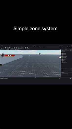 Simple zone system #roblox #devlog #robloxstudio #fyp