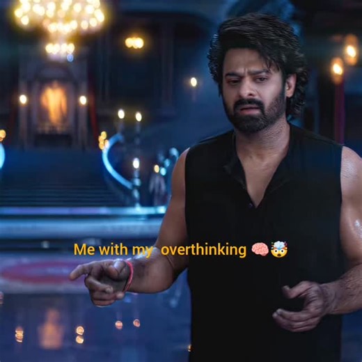 loki on Instagram: "Me with my overthinking 🧠🤯 #prabhas #loki #instagram #telugu #like"