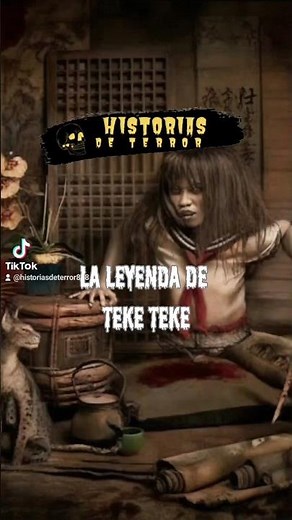 🚝La leyenda de Teke Teke - Historias de terror de japón