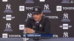 Boone sobre la victoria de los Yankees