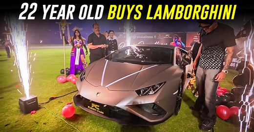22 Year-Old Indian Gamer-Youtuber Buys Lamborghini Huracan Supercar [Video]