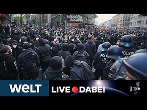 WELT LIVE DABEI: 1. Mai-Demos in Berlin-Kreuzberg