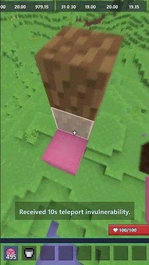 Bloxdio spear parkour :D #bloxdio #minecraft #parkour #clip #gameplay