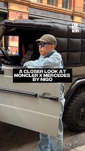 11K views · 46 reactions | @nigo brought his custom @moncler G-Wagon to NYC  Fans who pulled up were handed Nigo parking tickets and got a chance to peek their upcoming @hotwheelsofficial collab. The Moncler x Mercedes-Benz G-Wagon by Nigo will be parked in front of Moncler’s Soho, NY flagship until April 6. | Complex | Facebook