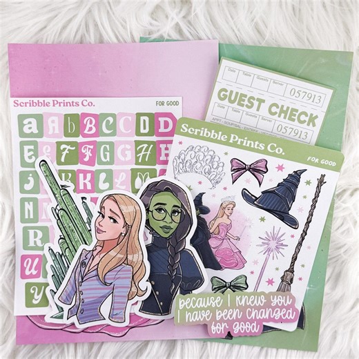 For Good – Junk Journal Collage Kit // Matte Sticker Collection - Etsy