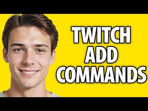 How To Add Commands On Twitch (2023)