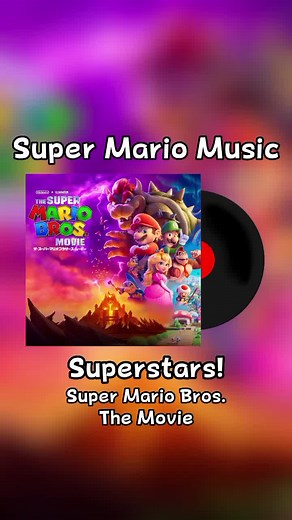 Super Mario Bros. Movie Superstars Song Scene