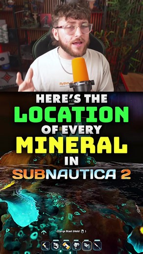 Here’s the LOCATION of every MINERAL in Subnautica 2, I’ll make a follow up for later game materials too! 😳 #Subnautica #subnautica2 #NewGame #WhatToPlay #OpenWorld