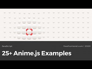 25+ AnimeJS Examples