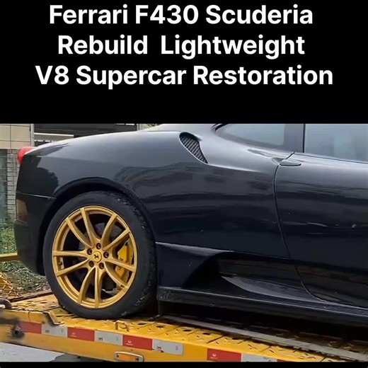 Ferrari F430 Scuderia Rebuild: Lightweight V8 Restoration