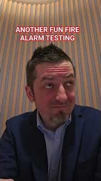 ANOTHER FUN FIRE ALARM TEST