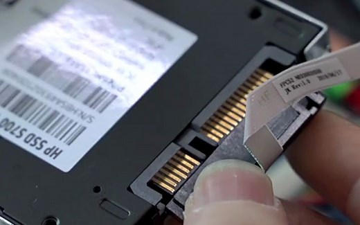惠普笔记本加装2.5寸固态硬盘安装教程