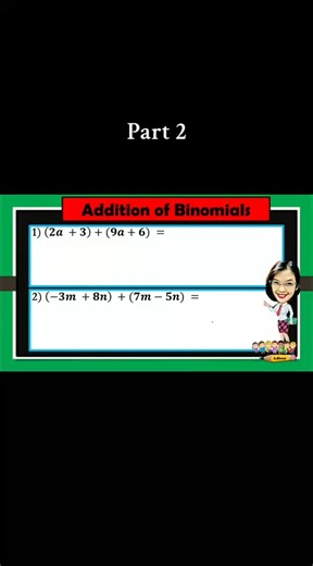 Adding Binomials Tutorial – Part 2