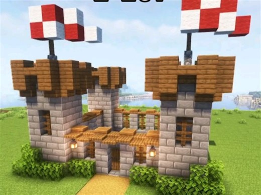 简单易学！如何快速搭建Minecraft城堡？