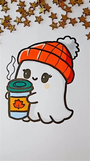 Very Cute Kawaii  #kawaii #cutekawaii #doodle #drawing #easyart #color #art #colors #howtodraw #reels #sketch #autumn #autumnart #autumndrawing #autumnkawaii #autumn2025 #kawaiiautumn | Satisfying Colors | Facebook